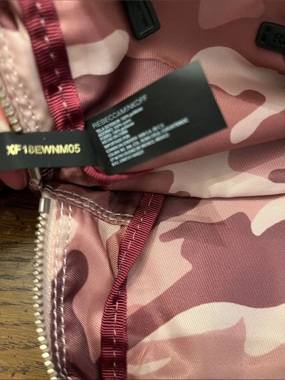 Rebecca Minkoff cosmetic case, new with tags